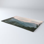 Smoky Mountain Pastel Sunset Rug Gallery Image 3