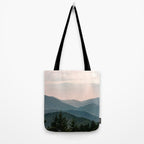 Smoky Mountain Pastel Sunset Tote Bag Gallery Image 2