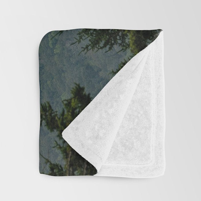 Smoky Mountain Pastel Sunset Throw Blanket Gallery Image 3