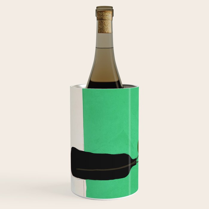 Branches Blooming Green Wine Chiller Gallery Image 2