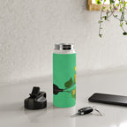 Branches Blooming Green Water Bottle Gallery Image 4