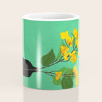 Branches Blooming Green Coffee Mug Gallery Image 4