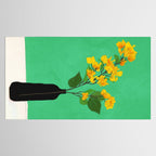 Branches Blooming Green Tablecloth Gallery Image 2