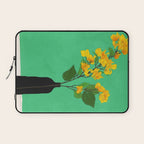Branches Blooming Green Laptop Sleeve Gallery Image 1