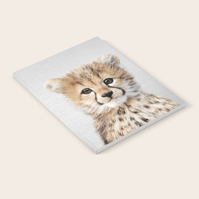 Baby Cheetah - Colorful Notebook Gallery Image 1
