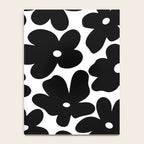Black & White Flower - 70's Daisies Notebook Gallery Image 4