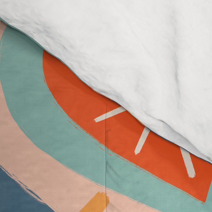 Written in the Stars | Milagros Hearts & Stars Comforter Gallery Image 4