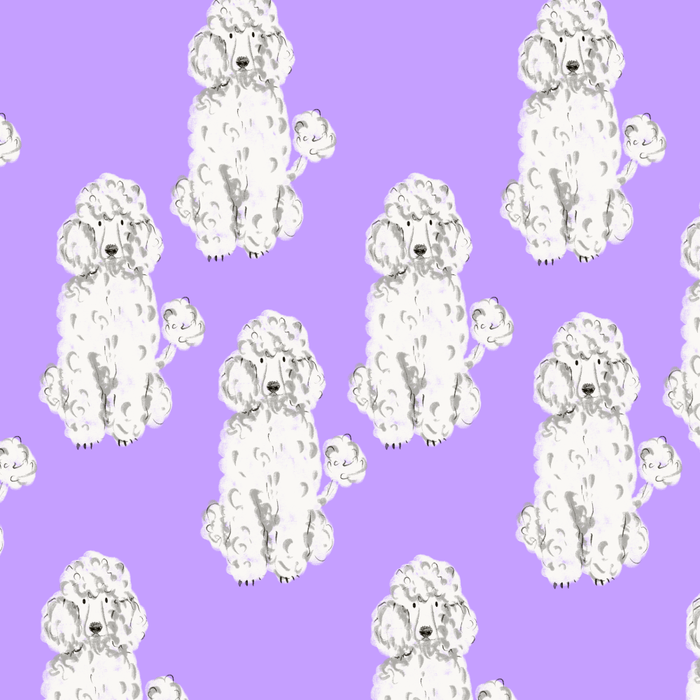 Fashionable white poodle Coffee Mug Gallery Image 2