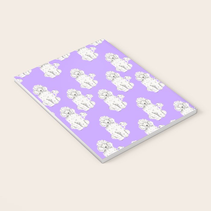 Fashionable white poodle Notebook Gallery Image 3