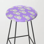 Fashionable white poodle Stool Gallery Image 2