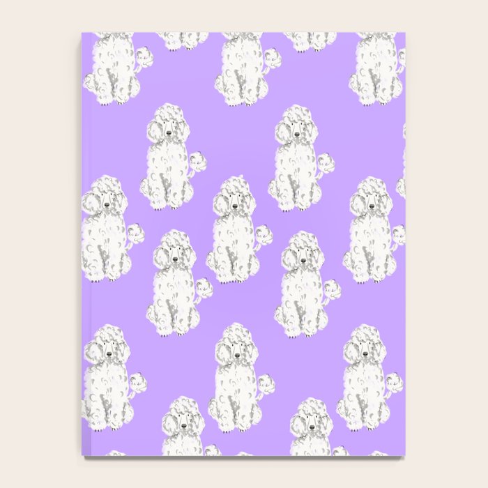 Fashionable white poodle Notebook Gallery Image 4