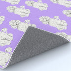 Fashionable white poodle Rug Gallery Image 4