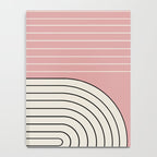 Two Tone Line Curvature XIII  Notebook Gallery Image 4