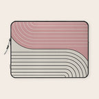 Two Tone Line Curvature XIII  Laptop Sleeve Gallery Image 1