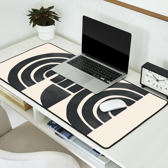 Geometric Rhythm 1 Desk Mat Gallery Image 2
