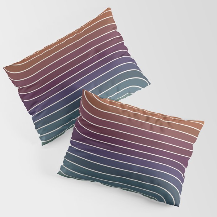 Gradient Curvature X Pillow Sham Gallery Image 3