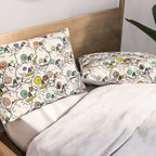 Cute Tiny Skulls Pillow Sham Gallery Image 2