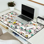 Cute Tiny Skulls Desk Mat Gallery Image 2