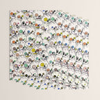 Cute Tiny Skulls Wrapping Paper Gallery Image 3