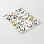 Cute Tiny Skulls Notebook Gallery Image 3