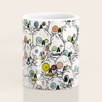 Cute Tiny Skulls Coffee Mug Gallery Image 4