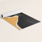 Minimalist Black Cat 3 Yoga Mat Gallery Image 2