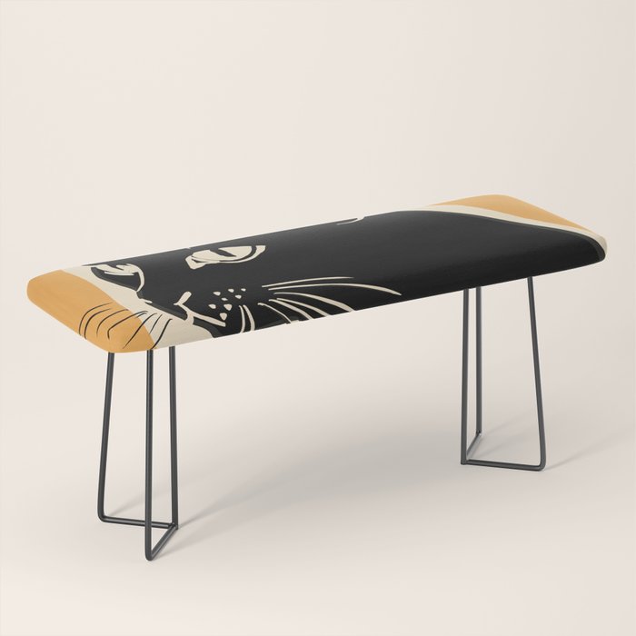 Minimalist Black Cat 3 Bench Gallery Image 1