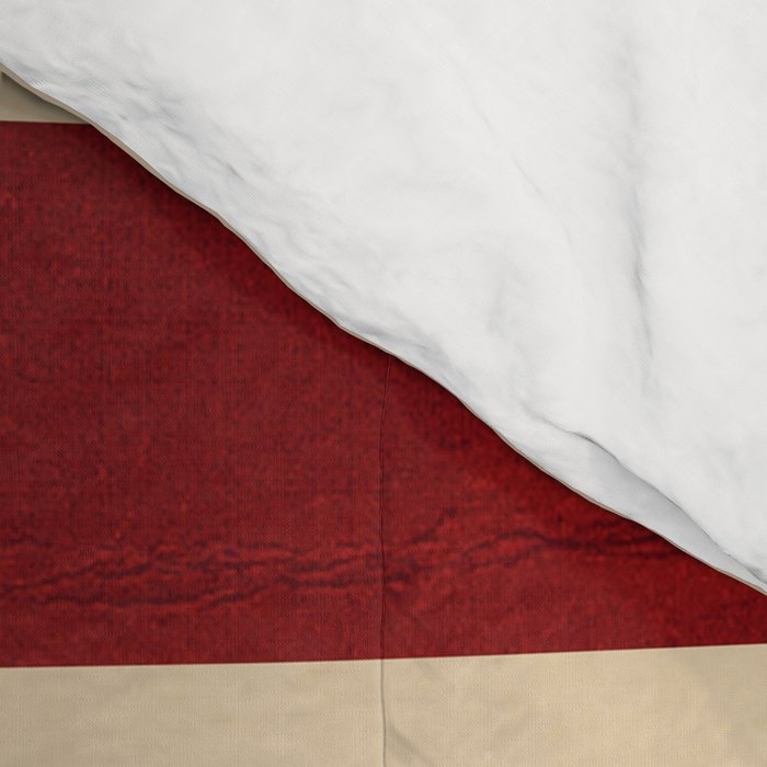 American Flag Vintage Americana Red Navy Blue Beige Comforter Gallery Image 4