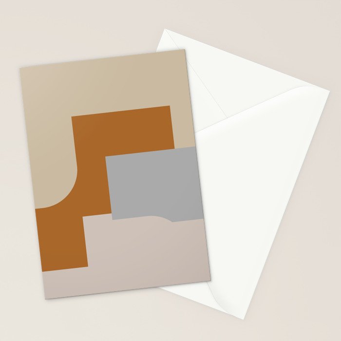 Contemporary Abstract 03 Stationery Card Gallery Image 2