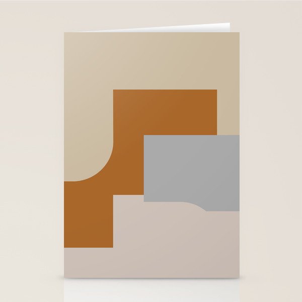 Contemporary Abstract 03 Stationery Card Gallery Image 1