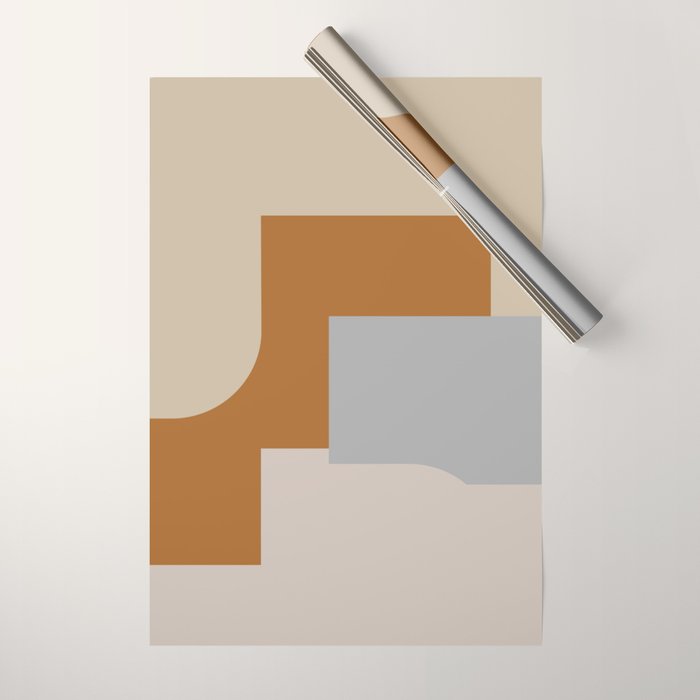 Contemporary Abstract 03 Wrapping Paper Gallery Image 1