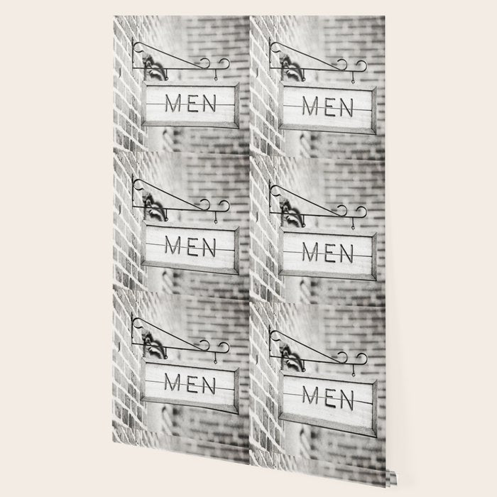 Men Bathroom Sign, Men's Restroom Wallpaper Gallery Image 2