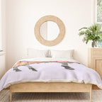 FLORAL ZEBRA Duvet Cover Gallery Image 3
