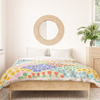Flower Field Collage Duvet Cover Gallery Image 3