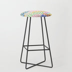 Flower Field Collage Stool Gallery Image 1