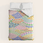 Flower Field Collage Duvet Cover Gallery Image 6