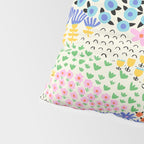 Flower Field Collage Pillow Sham Gallery Image 4