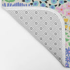 Flower Field Collage Bath Mat Gallery Image 2