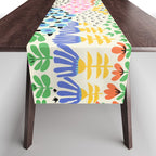 Flower Field Collage Table Runner Gallery Image 1