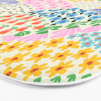 Flower Field Collage Bath Mat Gallery Image 3