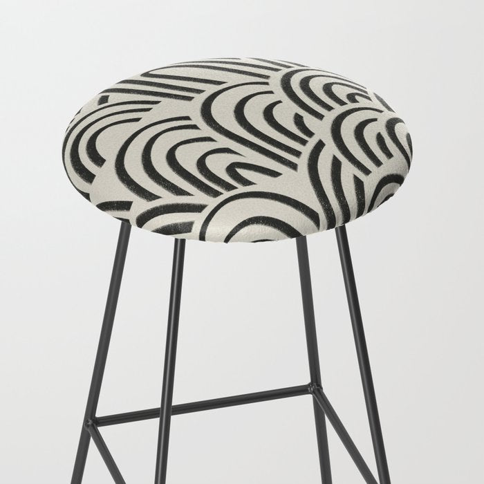 Charcoal Arches #1 Stool Gallery Image 2