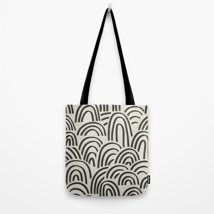 Charcoal Arches #1 Tote Bag Gallery Image 2