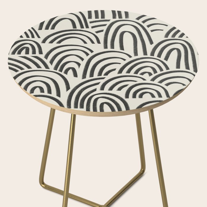 Charcoal Arches #1 Side Table Gallery Image 2