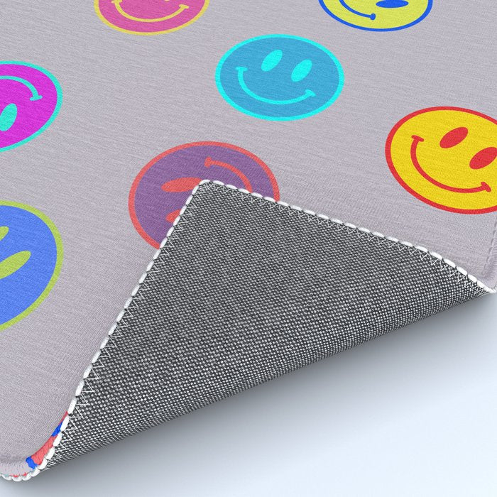 Smileys Obsessed Prpl Rug Gallery Image 4