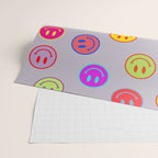 Smileys Obsessed Prpl Wrapping Paper Gallery Image 2