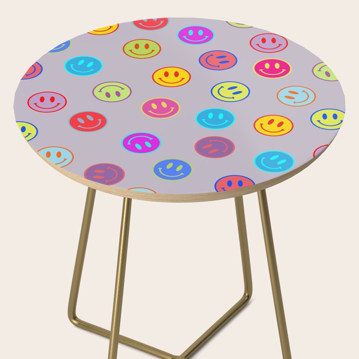 Smileys Obsessed Prpl Side Table Gallery Image 2