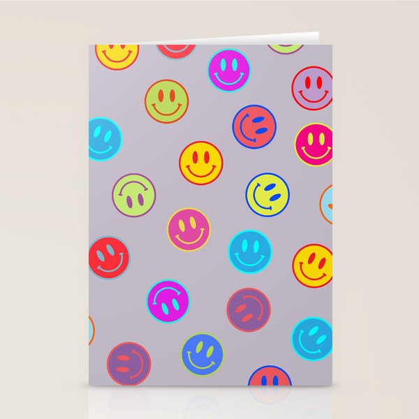 Smileys Obsessed Prpl Stationery Card Gallery Image 2