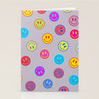 Smileys Obsessed Prpl Stationery Card Gallery Image 2