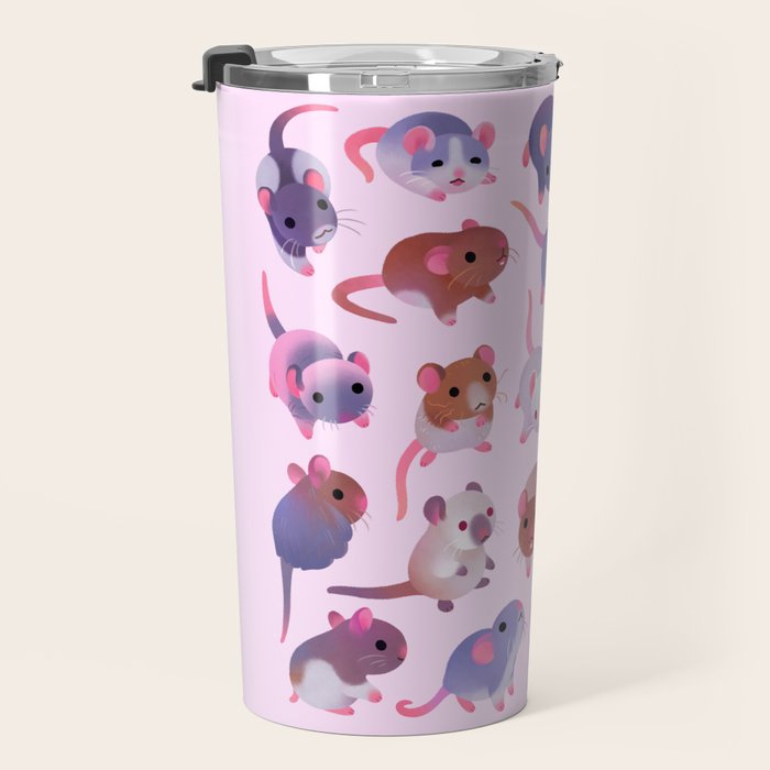 Fancy rat Travel Mug Gallery Image 3