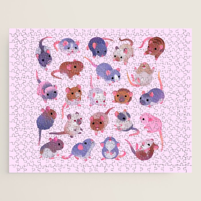Fancy rat Jigsaw Puzzle Gallery Image 1